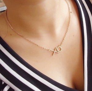 XO Gold Necklace